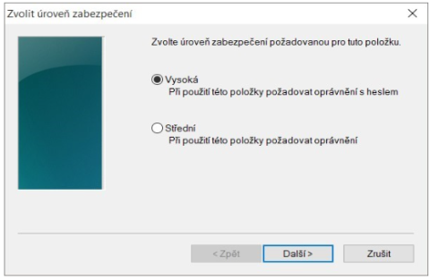 Následný certifikát