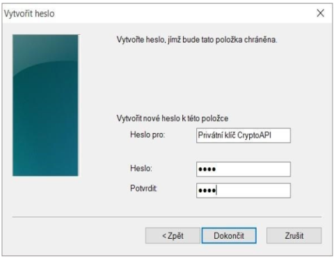 Následný certifikát